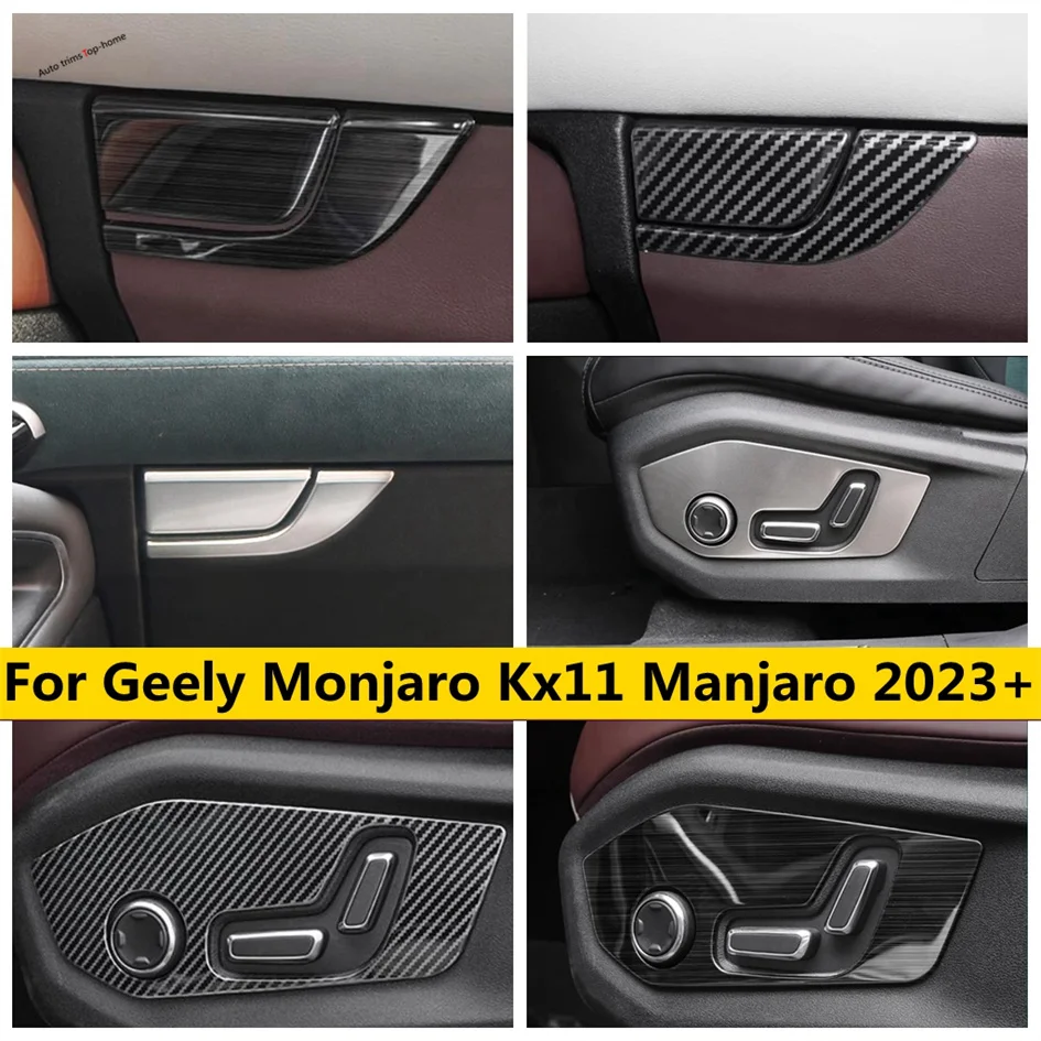 

Car Seat Memory Push Adjustment Switch Button The Copilot Glove Box Handle Cover Trim For Geely Monjaro Kx11 Manjaro 2023 2024