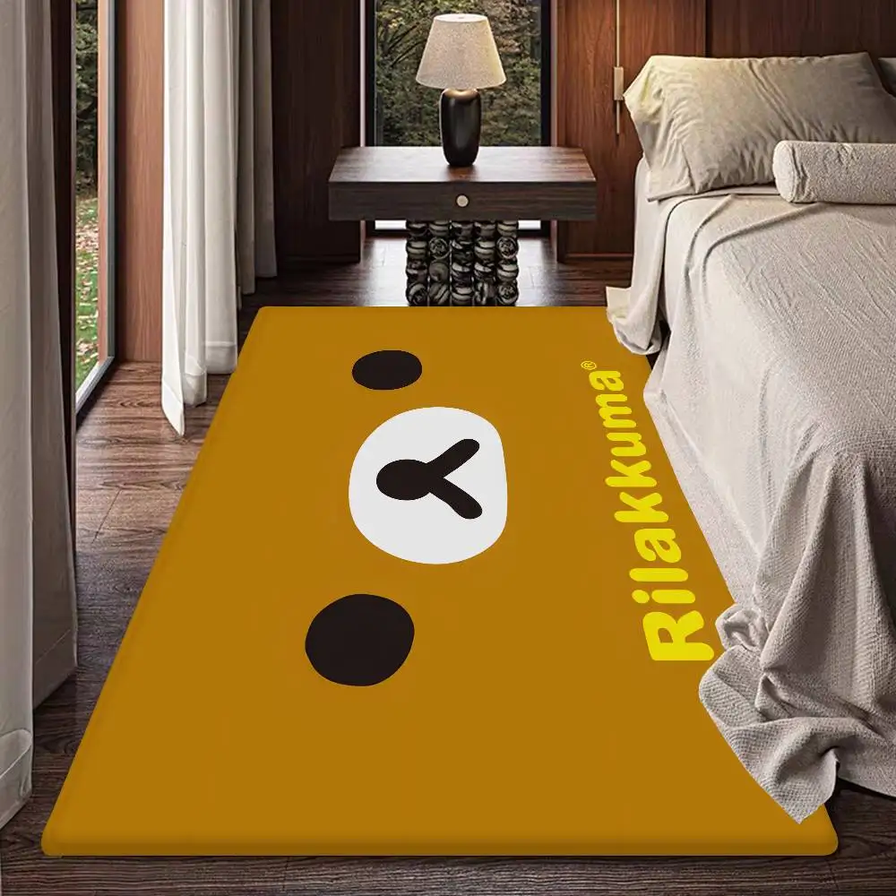 Popular Cute R-Rilakkumas Bear Kitchen Mat Cheaper Anti-slip Modern Living Room Balcony Printed Modern Home Decor