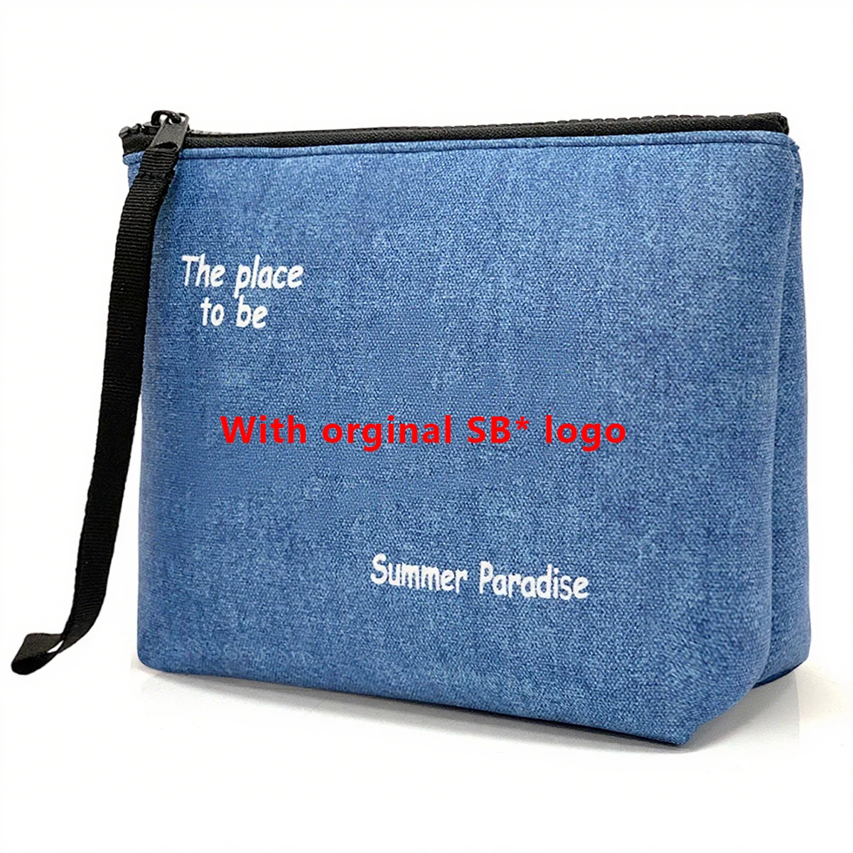 Neoprene Travel Clutch Toiletry Purse Case Fashionable Neoprene Makeup Bags for Women Large Capacity Cosmetic Bags Cases