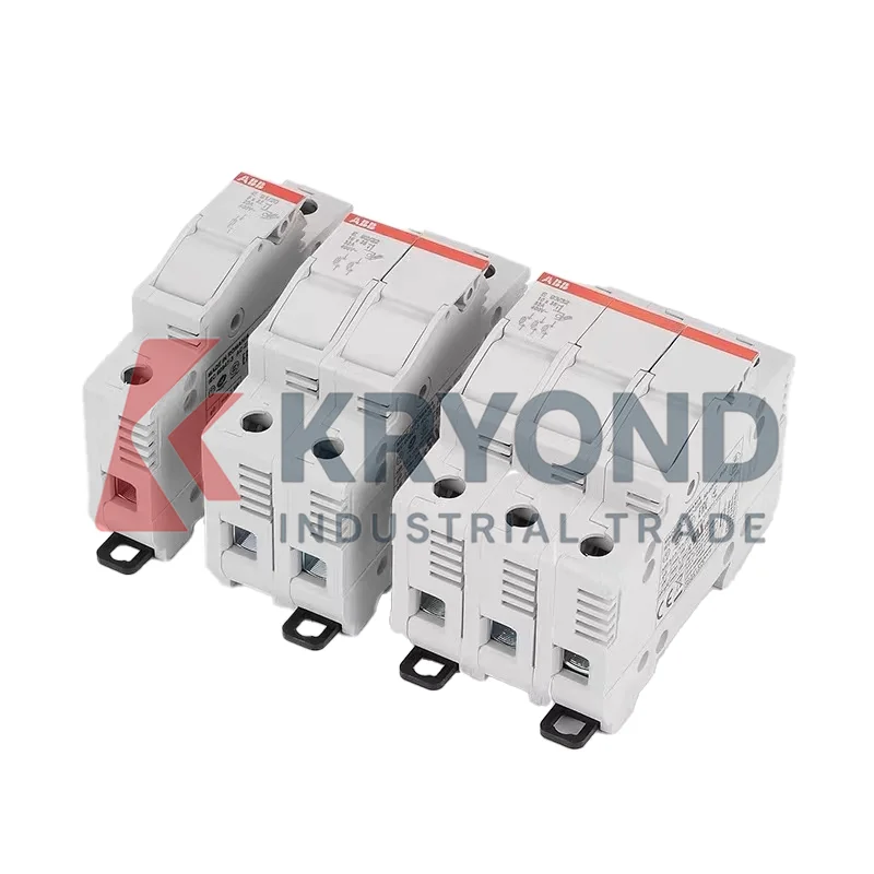 ABB E91 E92 E93 وحدات فيوز حامل فيوز التبديل فاصل 10x38 مللي متر 32A 690 فولت للأتمتة الصناعية والمعدات الكهربائية #2