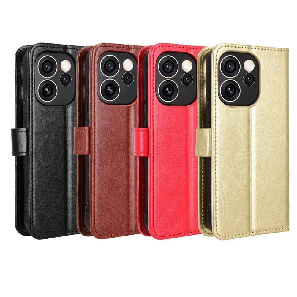 For OPPO Reno 15F 5G Case Luxury Flip PU Leather Wallet Lanyard Stand Case For OPPO Reno 15F 5G Reno15F Phone Bags