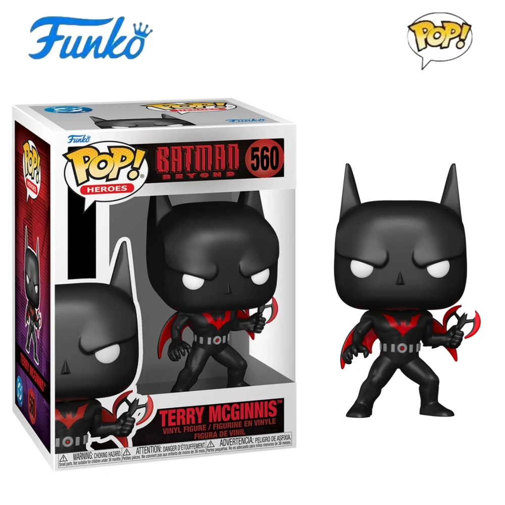 DC Comics Action Figures Terry McGinnis 560 Blight 561 (Glow) Figure FUNKO POP 3.8inch Figurine Limited Edition Toy Gift - Image 7