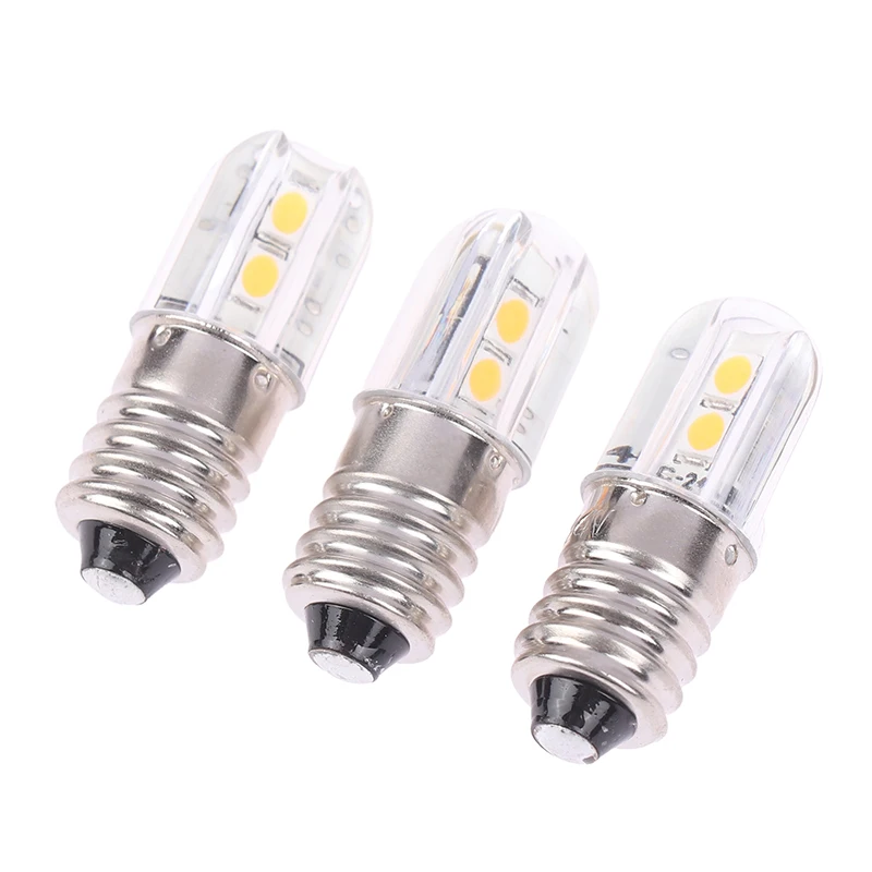 E10 LED 전구 업그레이드 전구, 4LED 램프 교체, 토치 표시기 전구, 헤드라이트, 모터 자전거 LED 전구, 6V, 12V, 24V