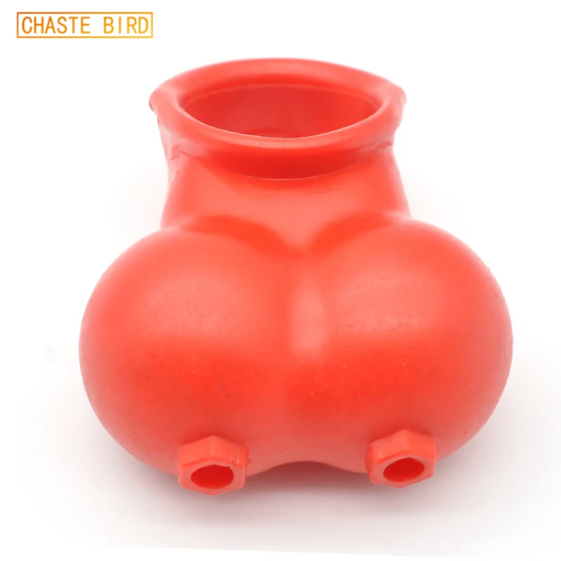 Chaste Bird Male penis scrotum Ring Sleeve Cock Cage cockrings delay Sex Toys for Men Ring Hammer Ball Stretcher A325