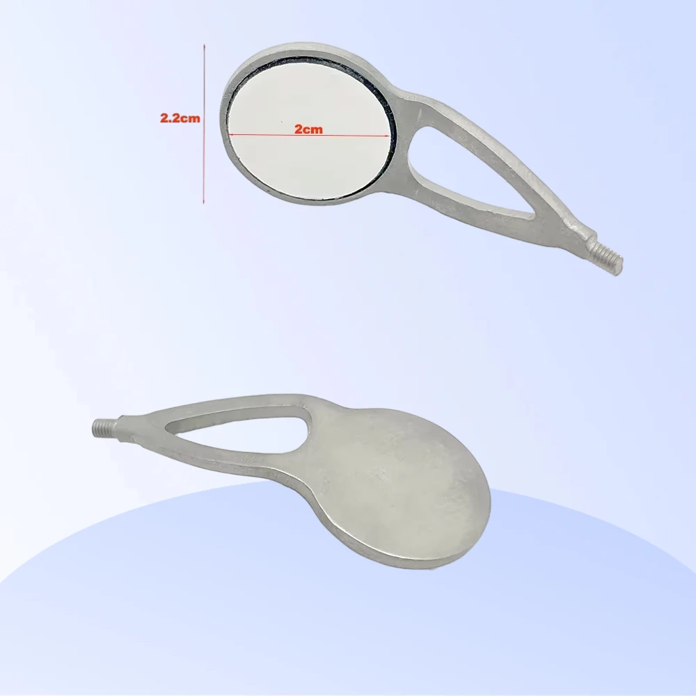 

Dental Reuse Use Mouth Mirror Dental Quality Anti-Fog Rhodium Oral Mirrors Reflectors