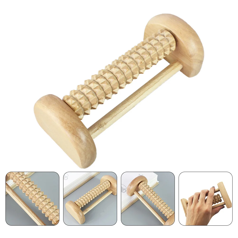 Foot Massager Feet Pain Roller Scroll Wheel Care Tool Lotus Tree Pedicure