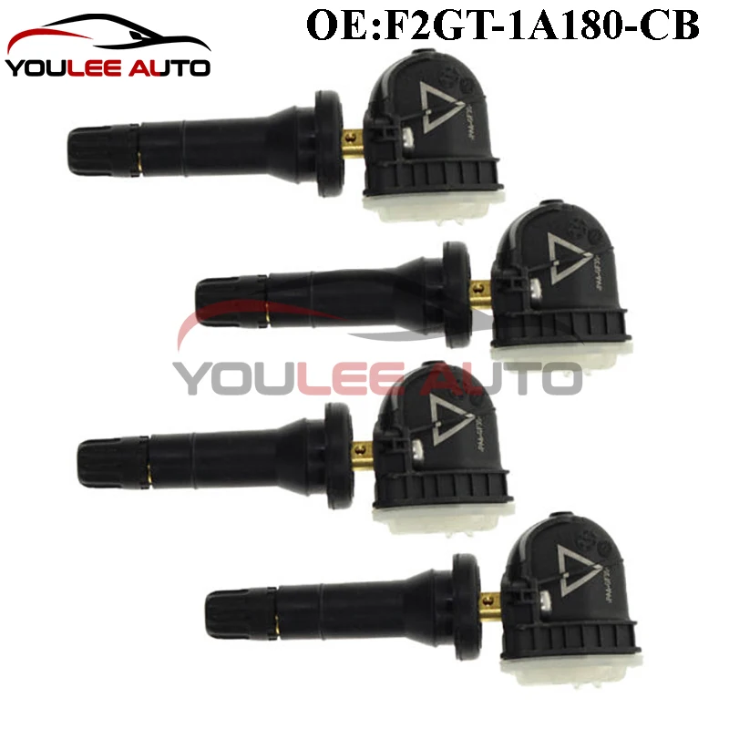 4PCS New F2GT-1A180-CB F2GT1A180CB TPMS Tire Pressure Sensor For Ford Ecosport Mondeo Explorer Focus Fiesta Ranger Galaxy S-Max