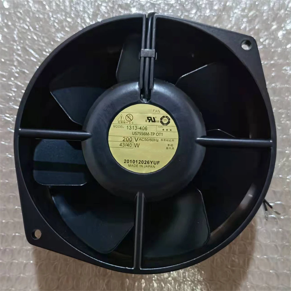 US7556M-TP AC 220V Metal Axial Cooling Fan Industrial Equipment Server Power Supply Ventilation
