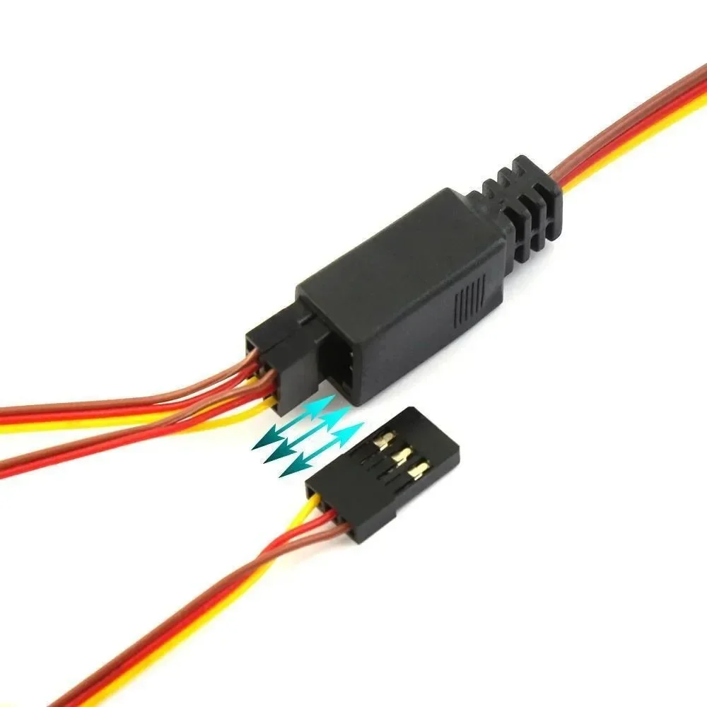 RC Y line Length 350mm Remote Control Cable Servo Fan Extender Wire for Futaba JR RC Car HSP Trxs TRX4 Axial SCX10 TAMIYA