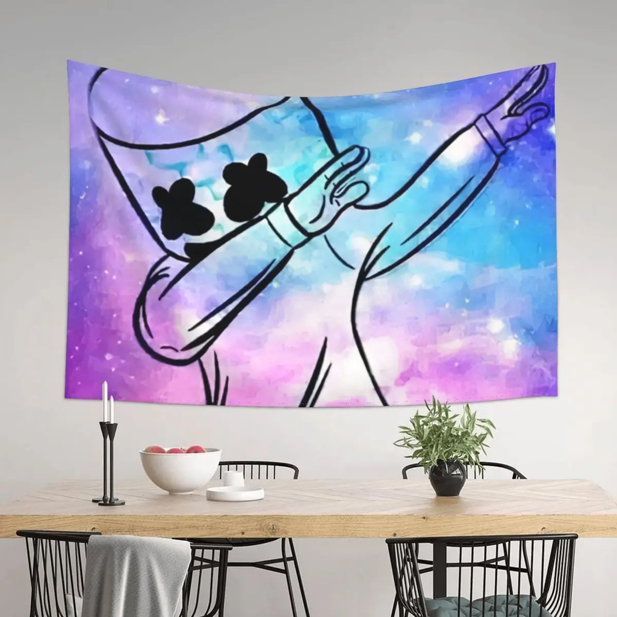 

Marshmello - DJ - DAB Tapestry Room Decorations Aesthetics Carpet On The Wall Wall Deco Tapestry
