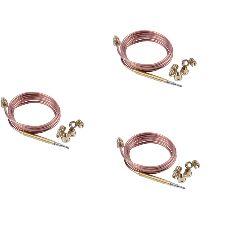 

ABUG-3 шт., 1500 мм, универсальный комплект термопары для газовой плиты M6X0,75 с переливной гайкой (пять), сменная термопара