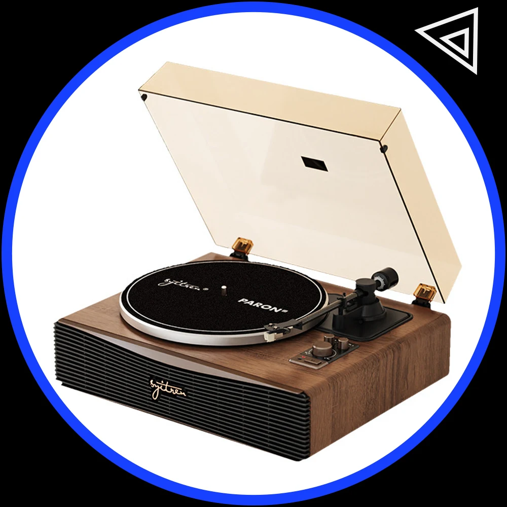 

Syitren PARON 2 Vinyl Record Player Retro Phonograph Modern Phonograph PARON II Bluetooth Speaker Ornaments