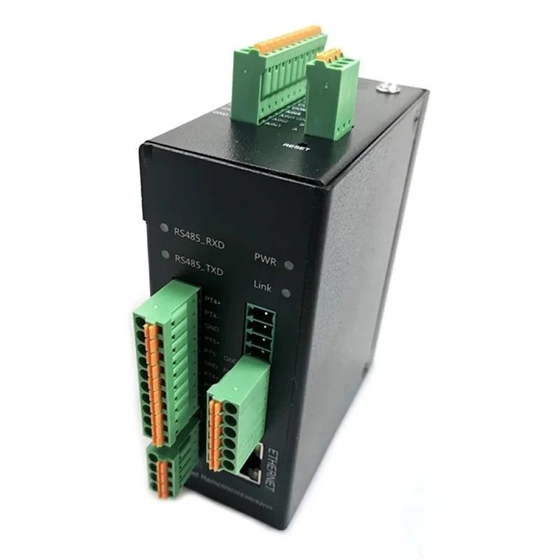 M340T 8 RTD Inputs Ethernet Remote I/O Module 12~36VDC Anti-reverse  Server 1 RS485 inbuilt watch