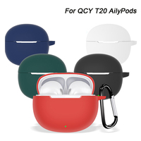 Protective Case For QCY T20 Wireless Bluetooth Earphone Cover Shell Housing Protector For QCY T20 Ailypods Case Sleeve Fundas