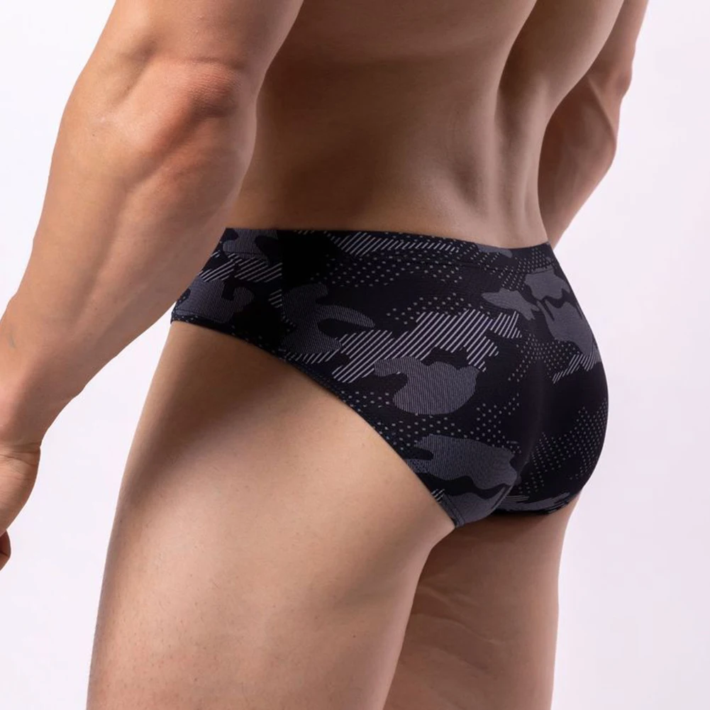 

Breathable Mid-rise Underpants Breathable Underpants Sexy Underpants Black Mid-rise Brief Slight Stretch Brand New Condition