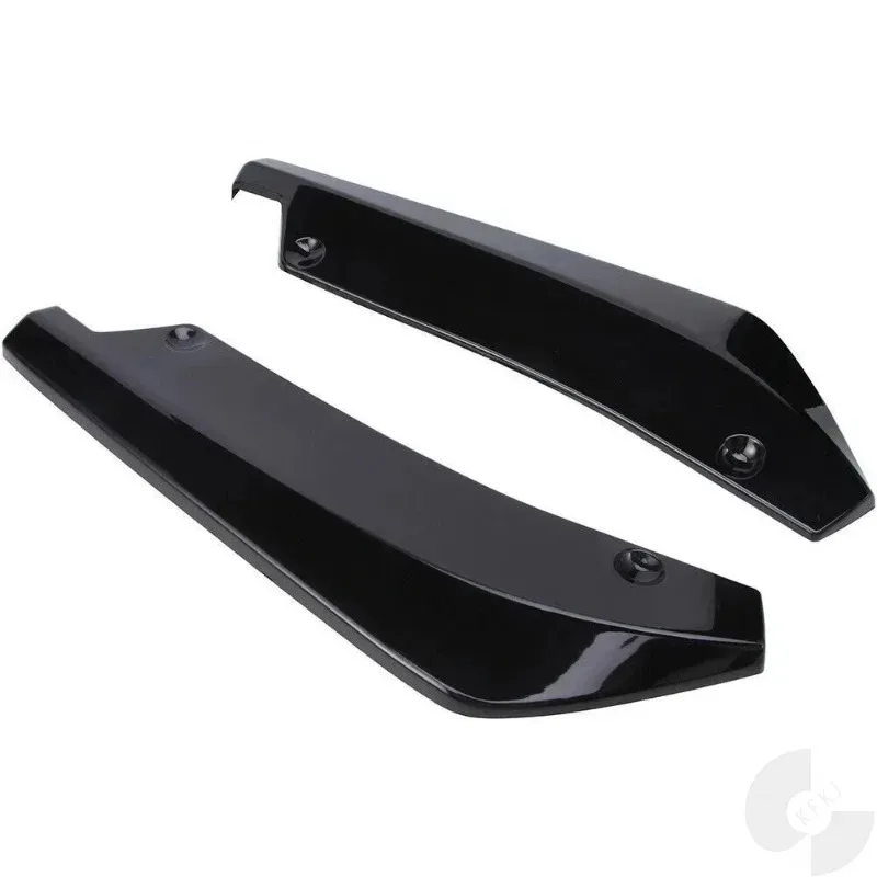 Auto Zubehör 40CM Hinten Stoßstange Splitter Seite Spoiler Canards Diffusor Aufkleber Trim Abdeckung Universal für F30 F31 F32 f33 F22