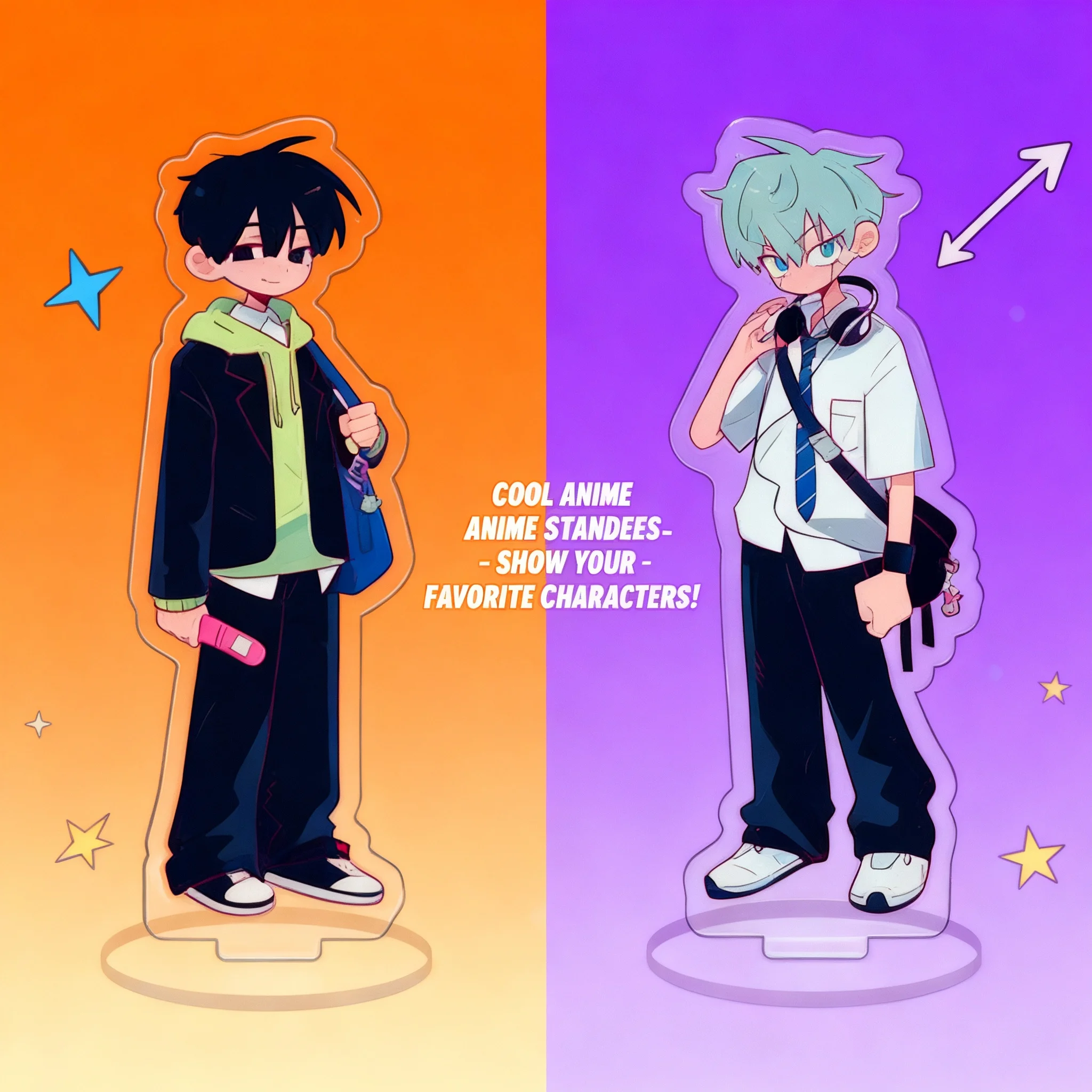Soporte de acrílico de 12 cm para figuras de anime, exhibición creativa de escritorio, stock listo para envío transfronterizo, dropshipping, venta al por mayor de One Piece