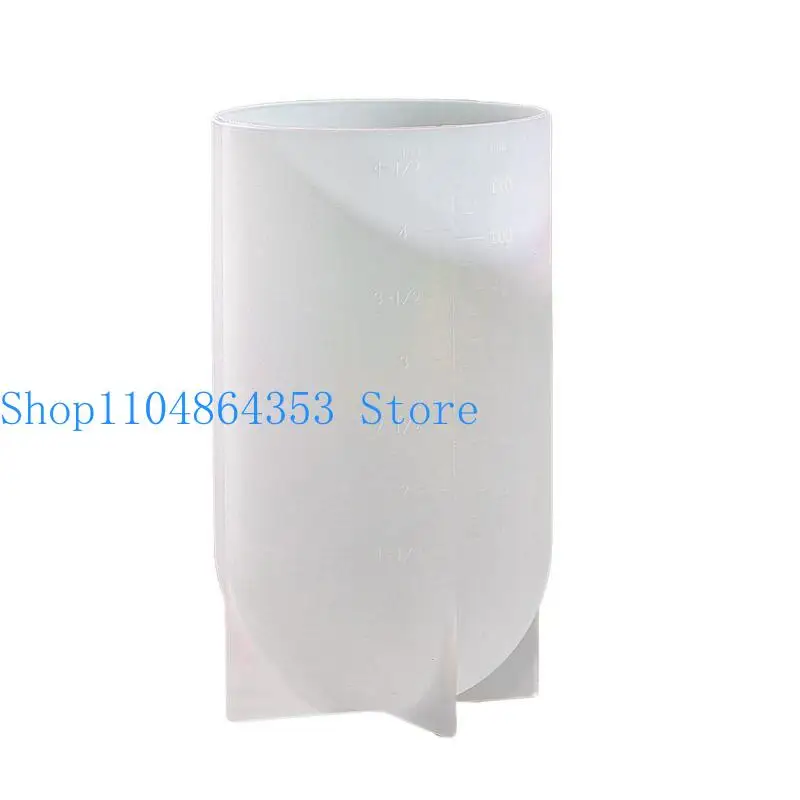 Light Resin Silicone Molds Cylinder Light Resin Mould for DIY Desktop Ornament Table Lamp Table Home Decorations