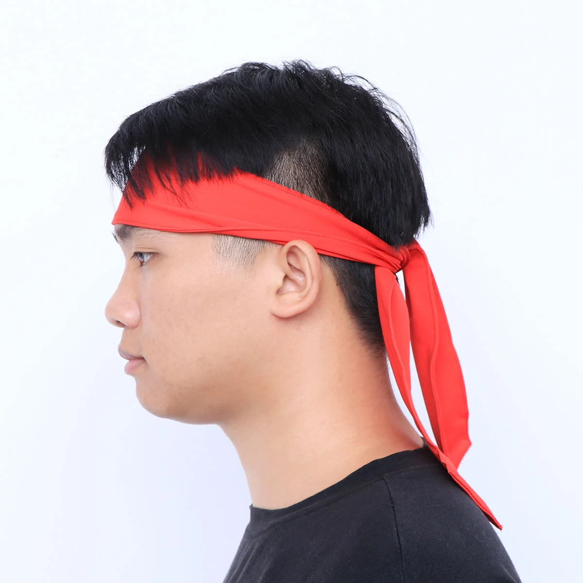 

Head Tie Sports Headband Tie Headband for Running Working Out Tennis Karate Athletics Pirate Costumes (Red)