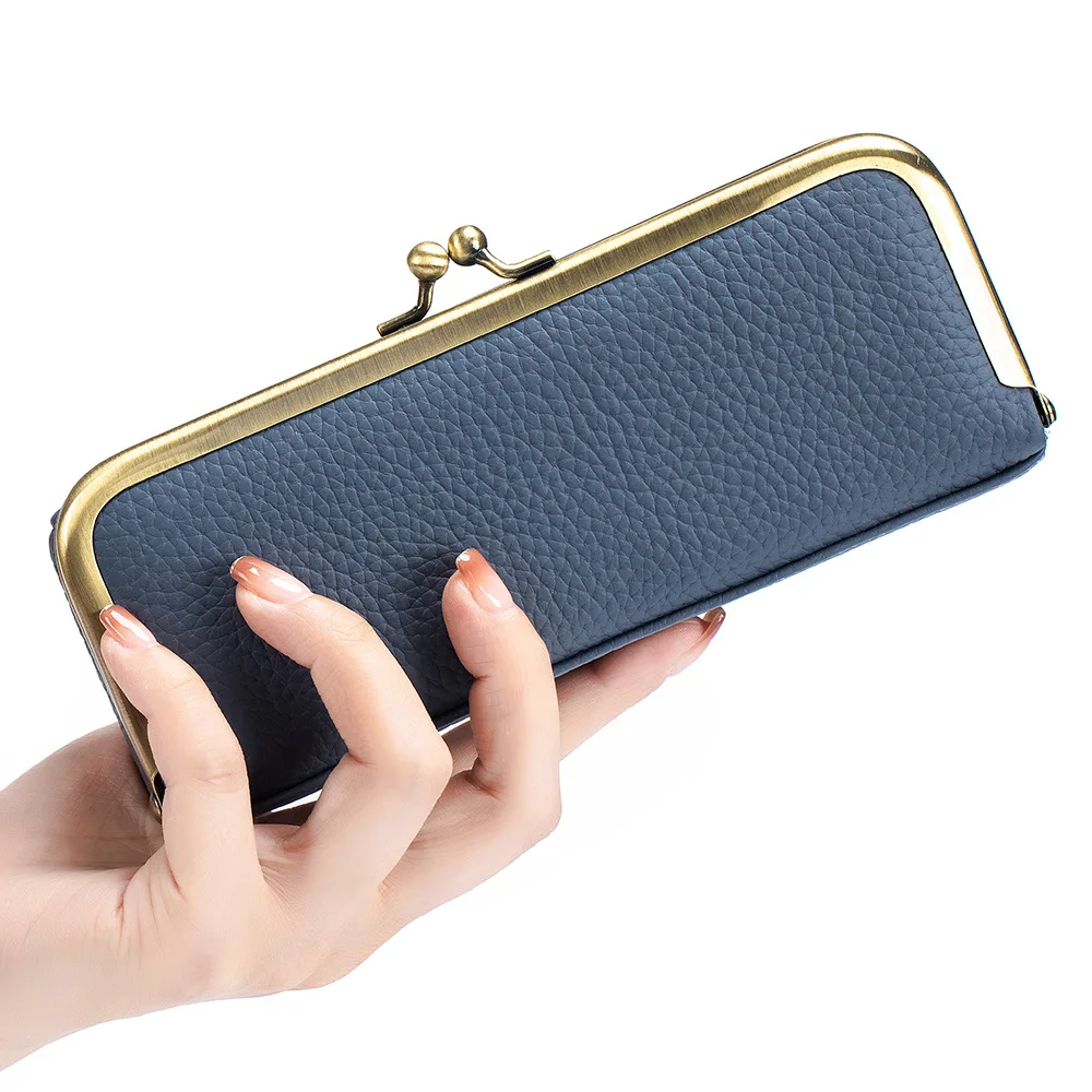 19cm Rectangle Metal Bag Purse Frame Kiss Lock Clasp Handbang Handles Wallet Frames Clip DIY Hardware Buckle Sewing Accessories