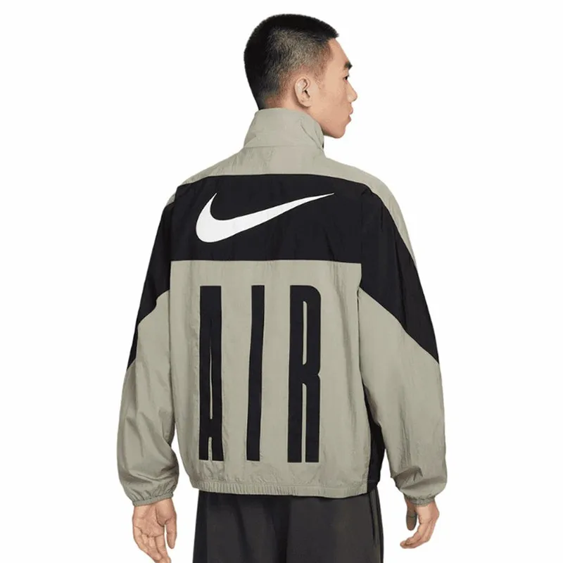 Nike Nike Jacket Men's Autumn New Printed Sports Casual Breathable Loose Stand-up Collar Jacket HV0881-320