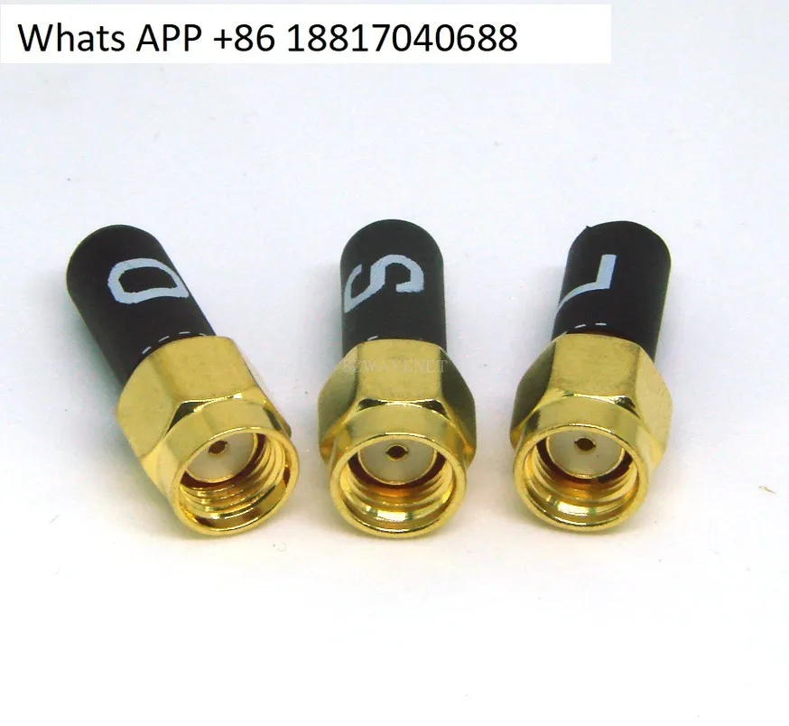 

RP-SMA vector network analyzer calibration piece inner screw hole three-piece set