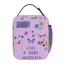 Lunch Boxes Olivia Vampire Rodrigos Sour Accessories GUTS Music Food Box Fashion Thermal Cooler Lunch Box For Travel