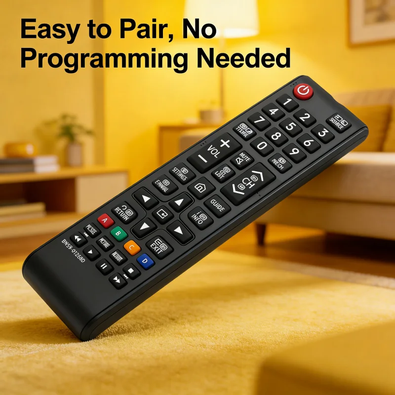 

BN59-01268D TV Remote for Samsung Smart TV, Replacement Controller Fit for MU8000 Q7C Q7F Q8C QE49Q7 QE49Q7F QE55Q7F