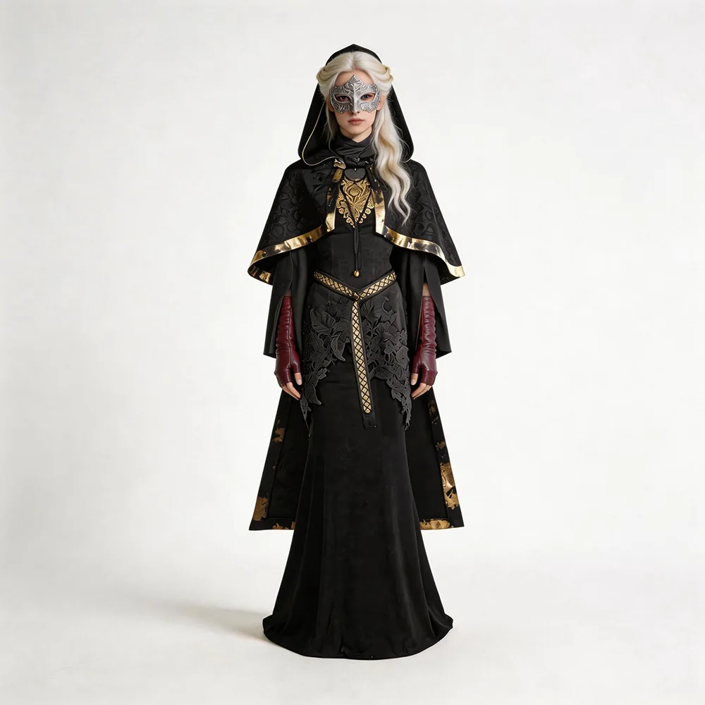

Game Dark Souls 3 The Fire Keeper Cosplay Costumes Dresses Halloween Carnival Party Outfit For Women