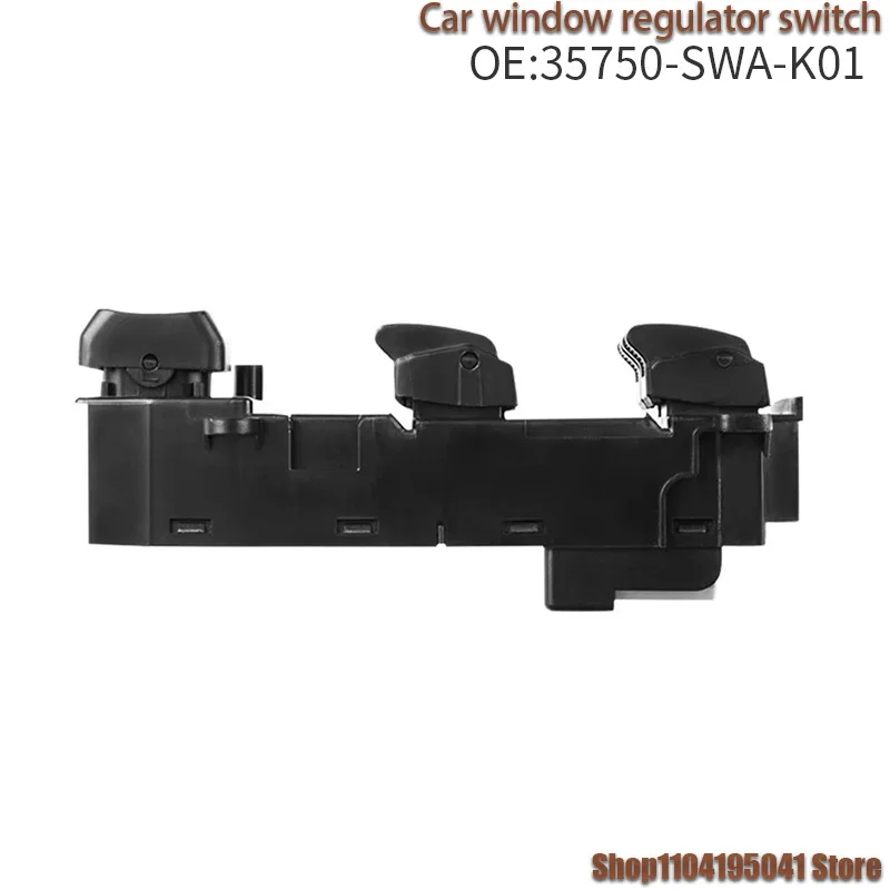 35750-SWA-K01 For Honda Civic car window regulator switch, automotive parts 22 pin 3