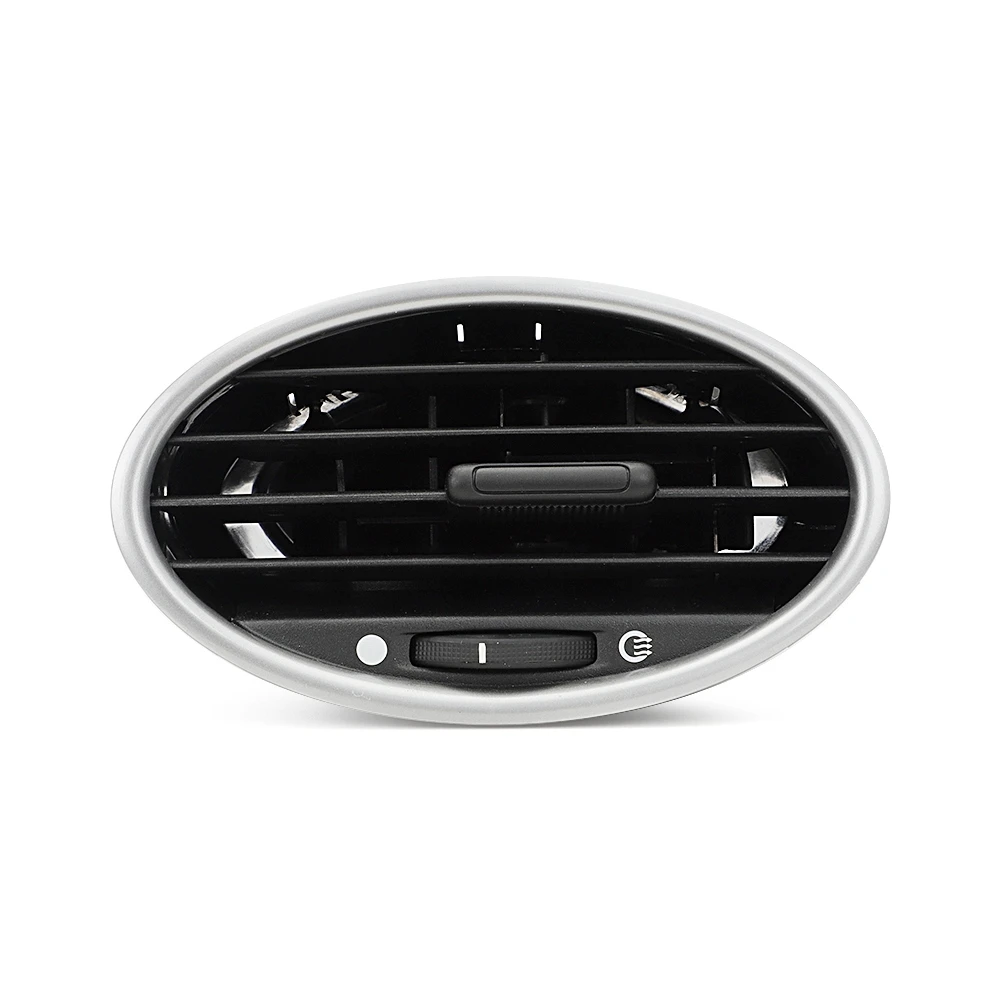 Car Dashboard Air Vent Nozzle for Ford Focus MK2 2005-2013 Air Conditioning Outlet Decoration Caps Silver -X39A