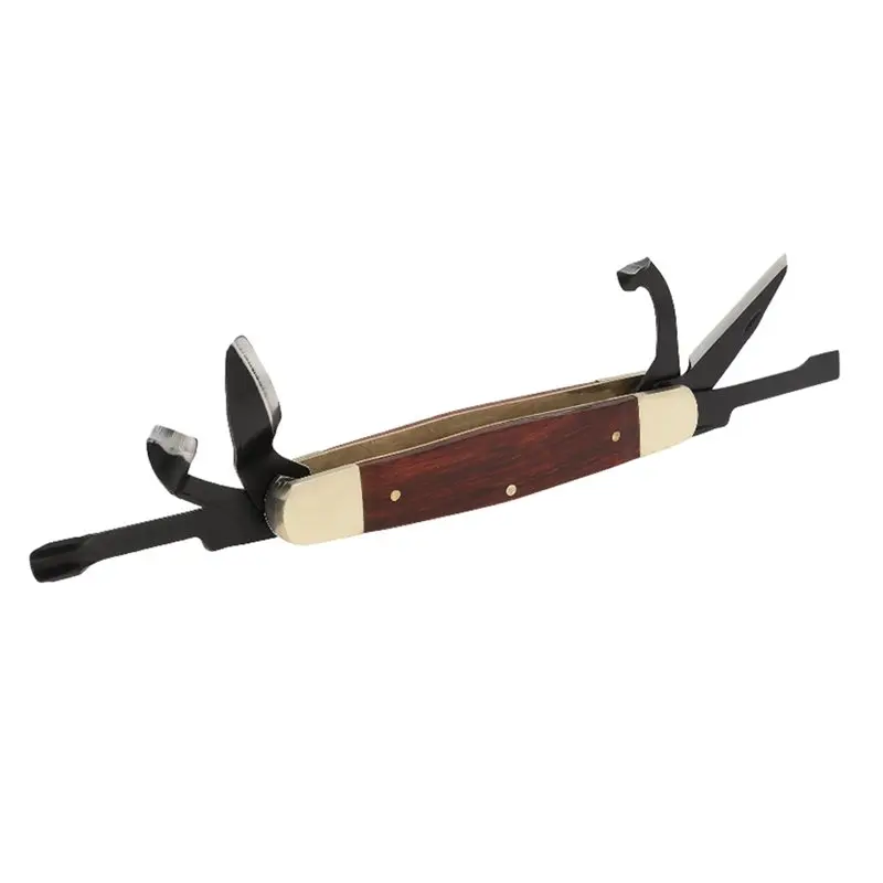 

A19F-Portable Folding Pocket Cutter Wood & SK5 Steel Multi-Purpose Cutter For Woodworking Camping & Home Furnishing