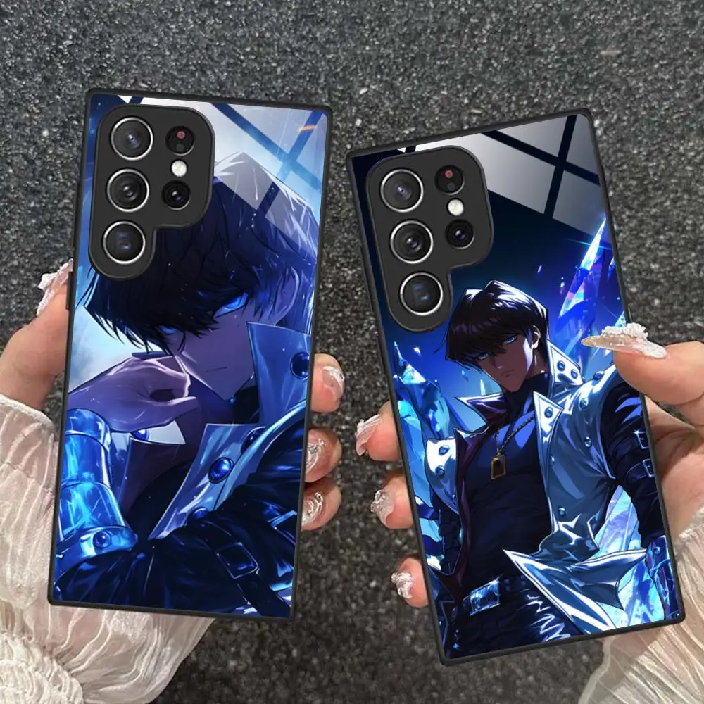Yugioh Seto Kaiba Mobile Phone Case for Samsung Galaxy S26 S25 S24 S23 S22 S21 S20 Note20 Plus FE Ultra Glass Colorful Cover