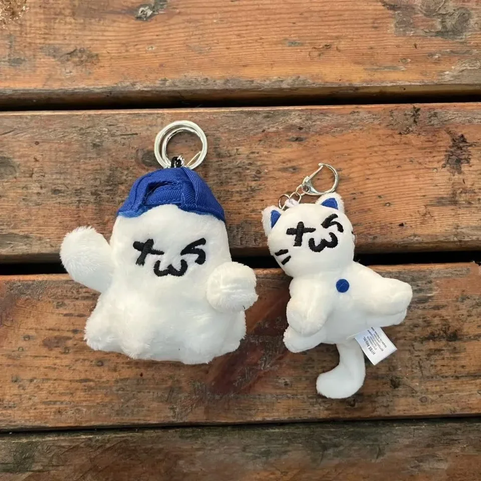 TWS キーリング ネコ PLUSH KEYRING CAT GHOST S33efdd24c1c845c4a5b3a1f050775