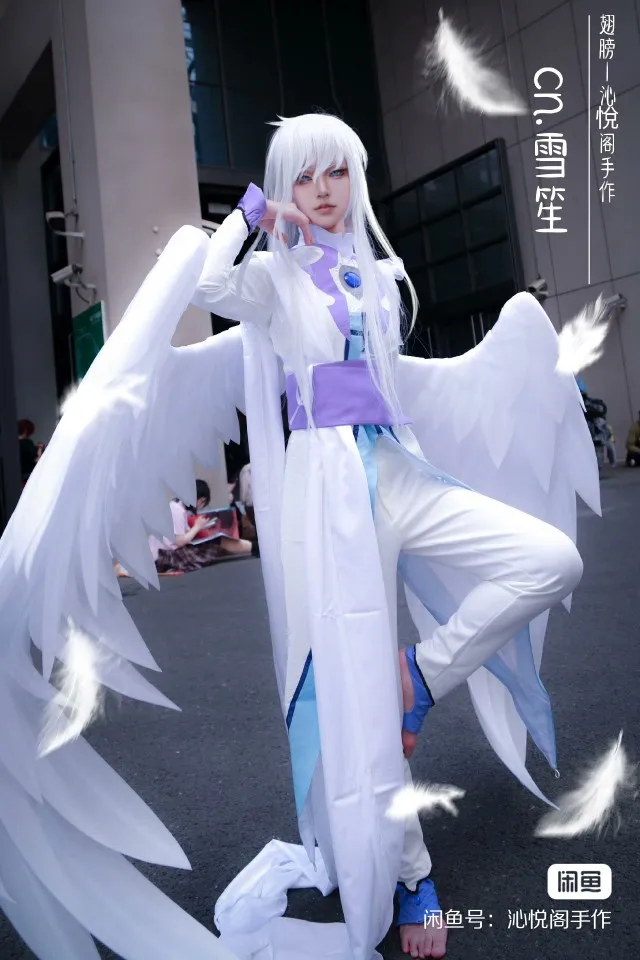 Judge Moon cosplay wings chant wings lolita wings chainsaw man angel demon