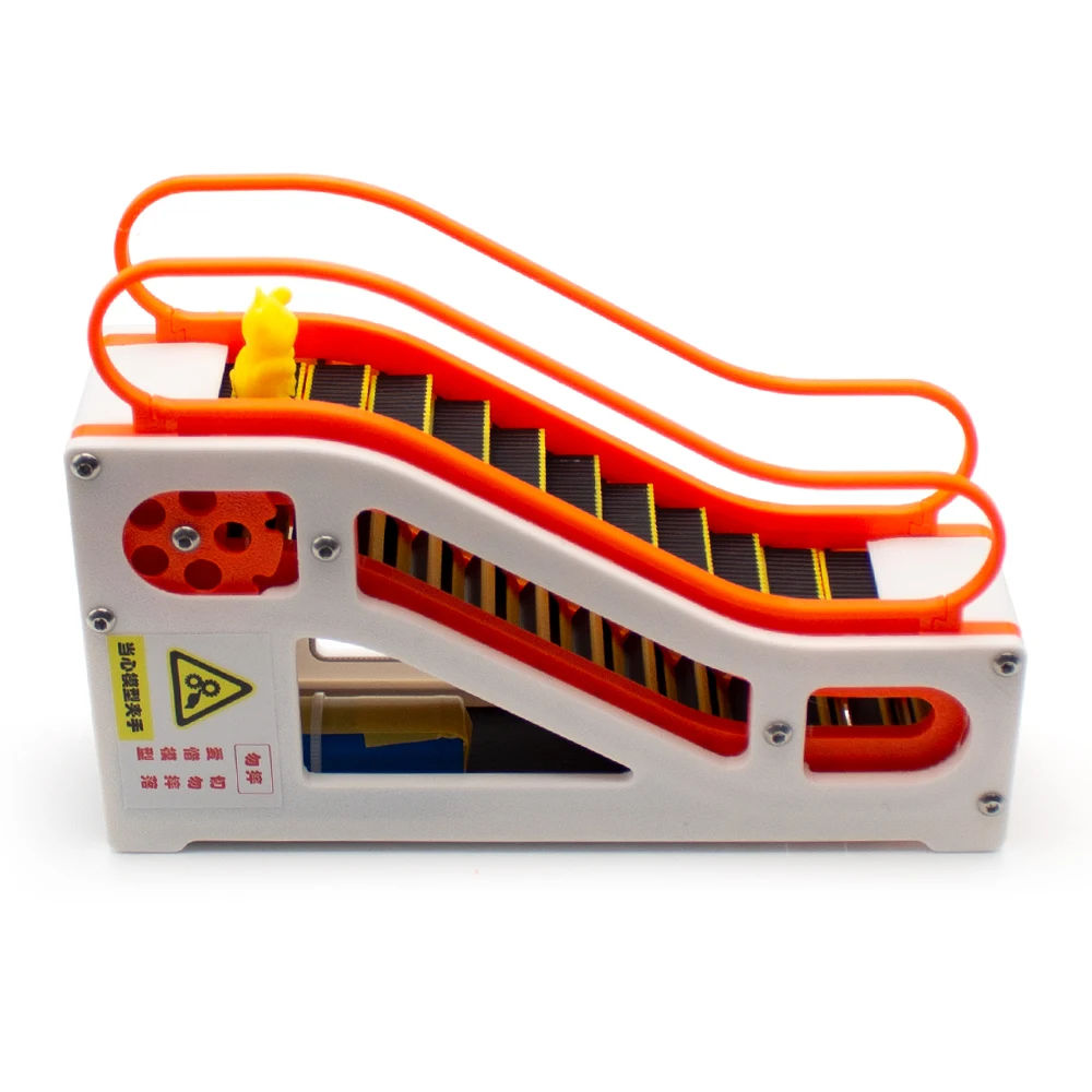 Mini Electric Escalator Cordless 3D Printing DIY Escalator Model STEM Elementary Education Scientific Experiments Device