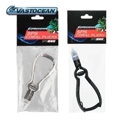 VASTOCEAN SPS Aquarium Straight Coral Plant Pliers Scissors Stainless Steel Fish Reef Tank Cleaning Tools Cutter Clipper