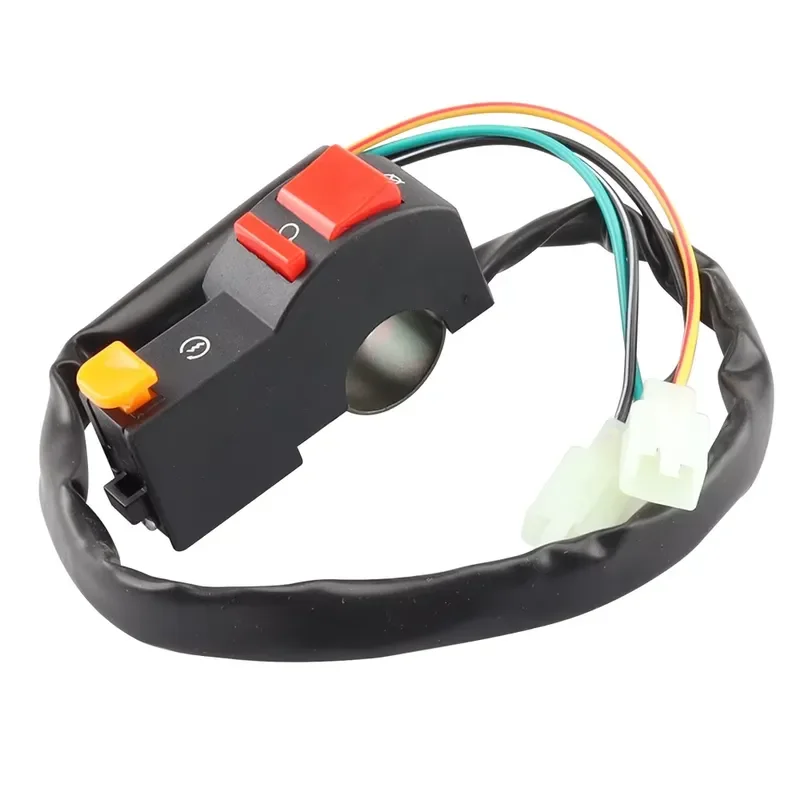 Off-road Motorcycle Accessories, Flameout Start Switch, Handle Seat, Speaker Switch Start Dual-function Switch