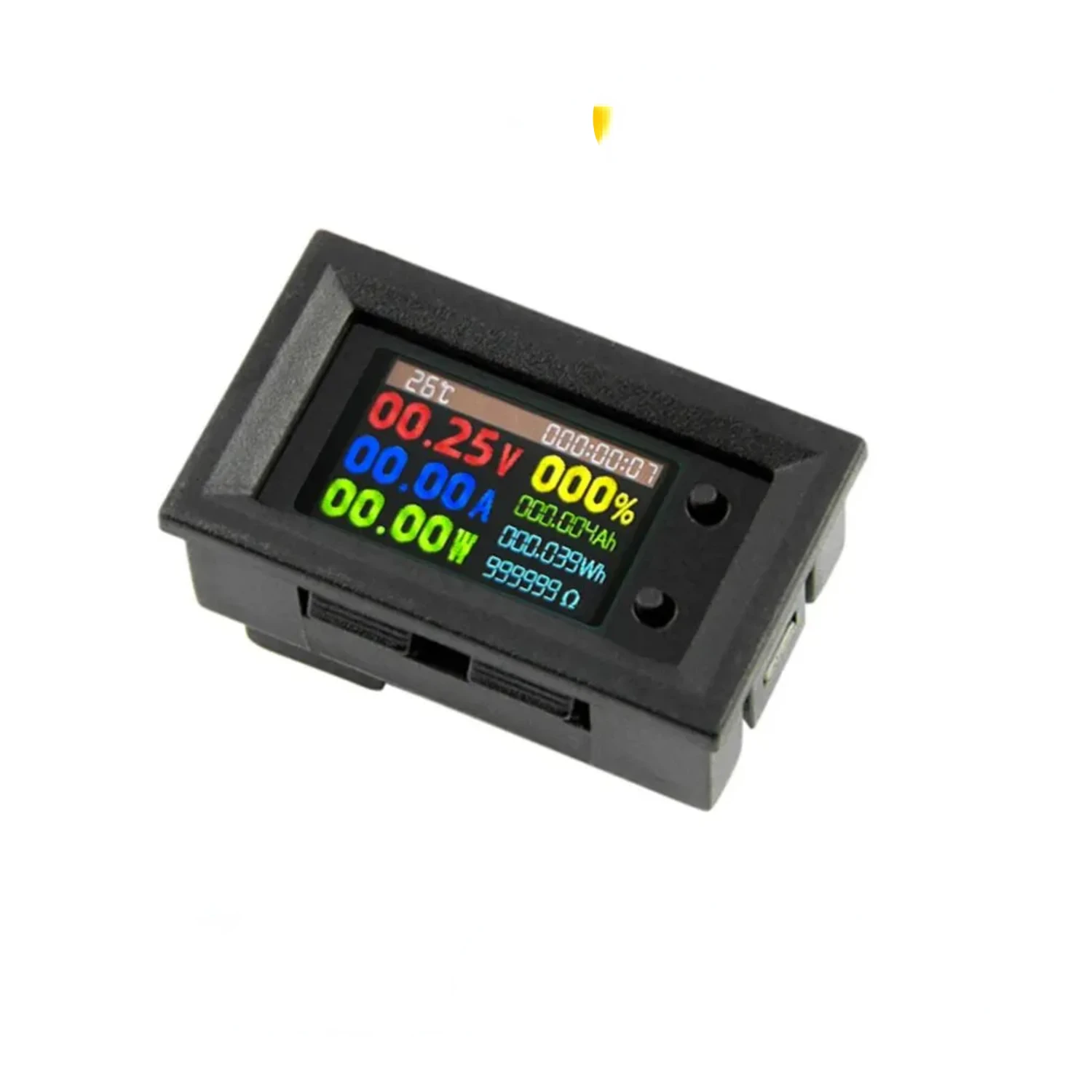 Powerful 9-in-1 Multi-function Digital Energy Voltmeter Ammeter Temperature Power Wattmeter for DC 720V 30V Power Supply - Versa