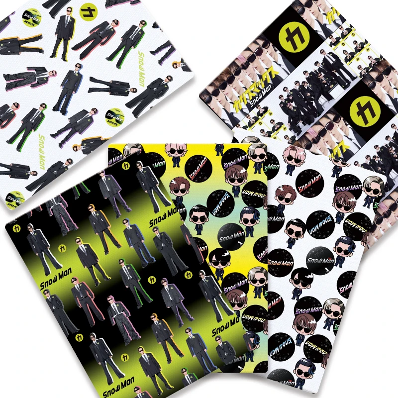 

Handmade cartoon DIY patchwork sewn baby dress home bedding, 140*50cm, printed sewn fabric