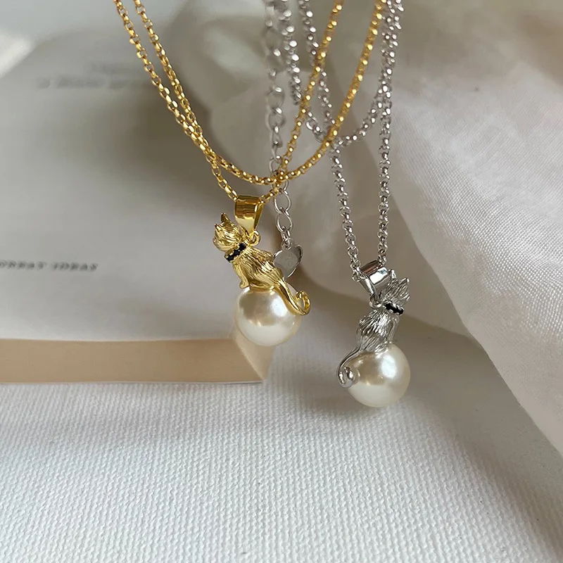 PANJBJ 925 Sterling Silber Unregelmäßige Shell Halskette für Frauen Minimalismus Mode Design Trend Süße Schmuck Geschenk Dropshipping – Detail 22