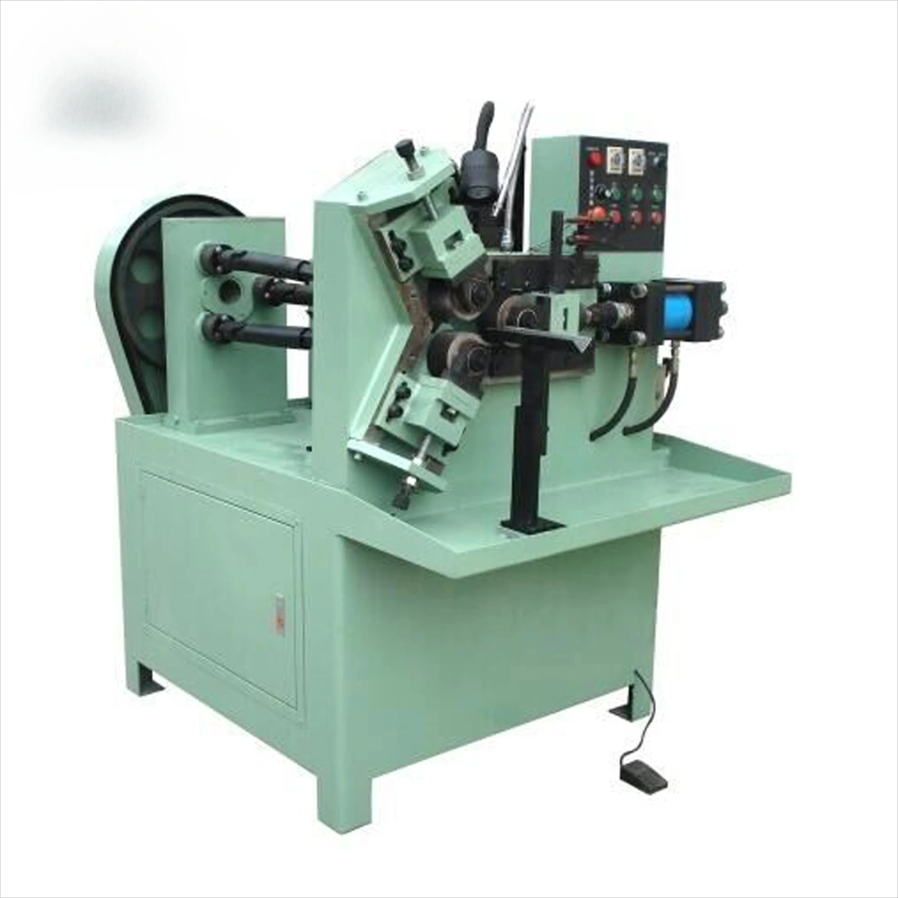 Top Quality Automatic Thread Rolling Machine with Three Rollers for Pipe and Tube