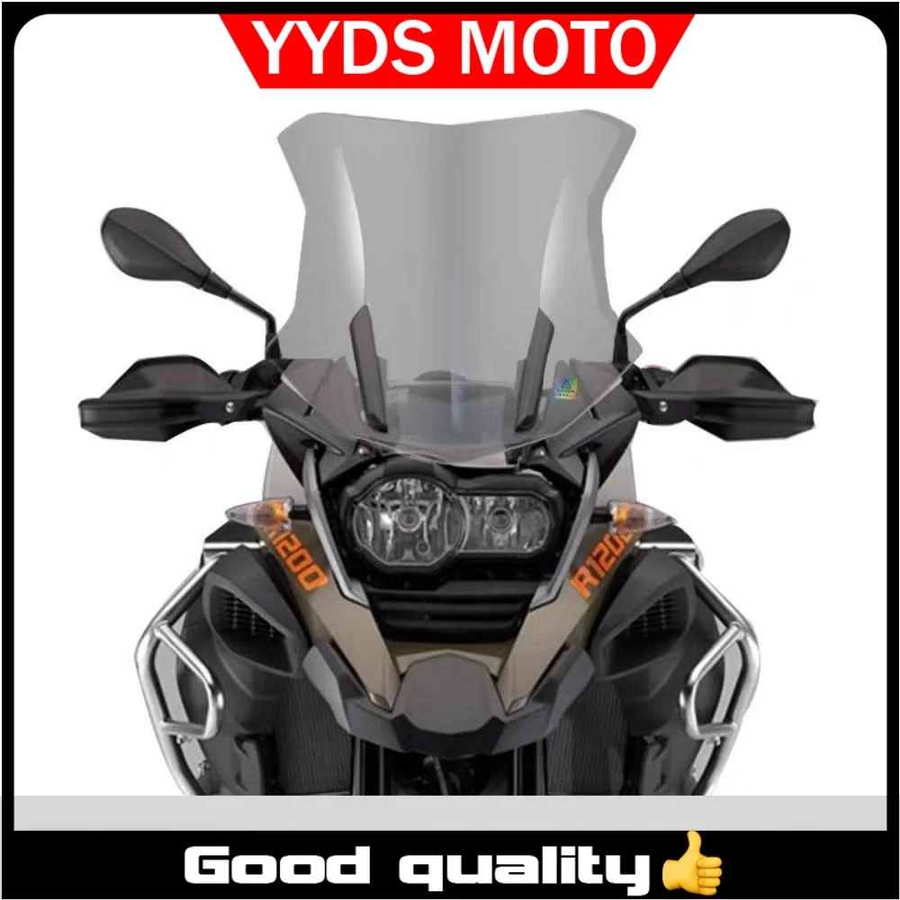 

for BMW R1200GS, R1250GS, and R1200ADV windshield modifications, including heightening and clear/smoky gray windshield options.
