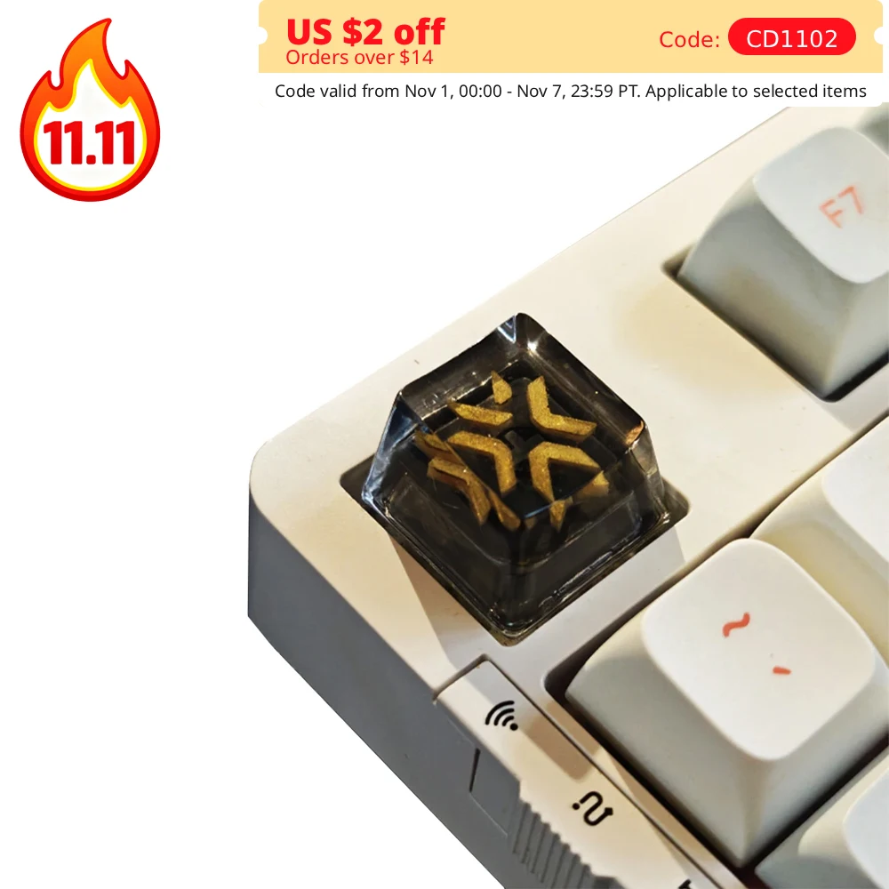 

OEM R4 ESC Keycaps for Mechanical Keyboard Resin Keycap Backlit Custom Gaming Keyboards Key Caps