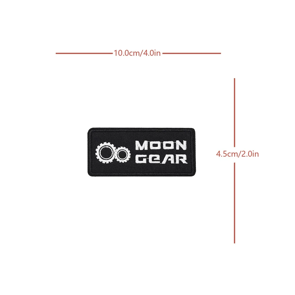 Parche táctico MOON GEAR Molle con gancho Velcro bordado mochila - imagen 3