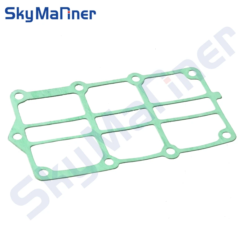 Gasket Outboard Exhaust Outter Cover 66T-41114 For Yamaha Boat Engine 2 Stroke Parsun Hidea Seapro HDX etc 66T E40X