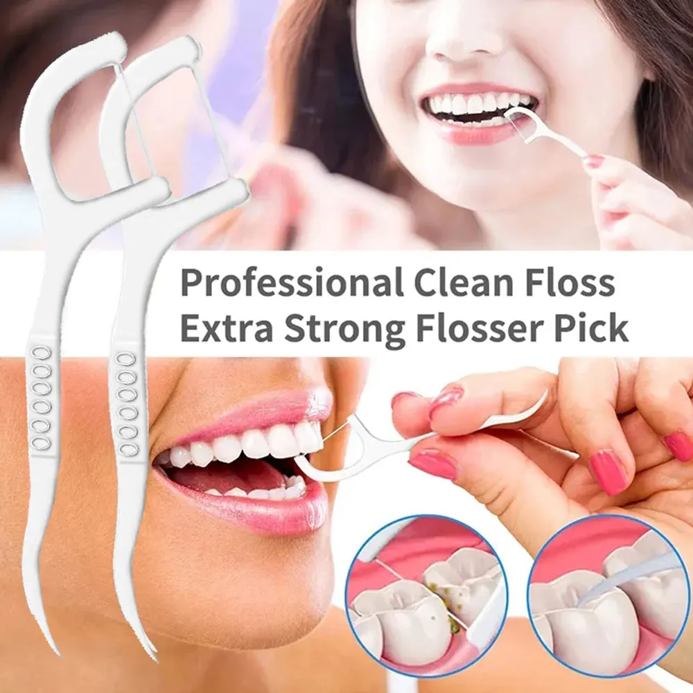 

150PCS Toothpick Oral Care Interdental Brushes Plaque Remove Teeth Floss Teeth Cleaning Soft Rubber Bristle Oral Hygiene 150PCS