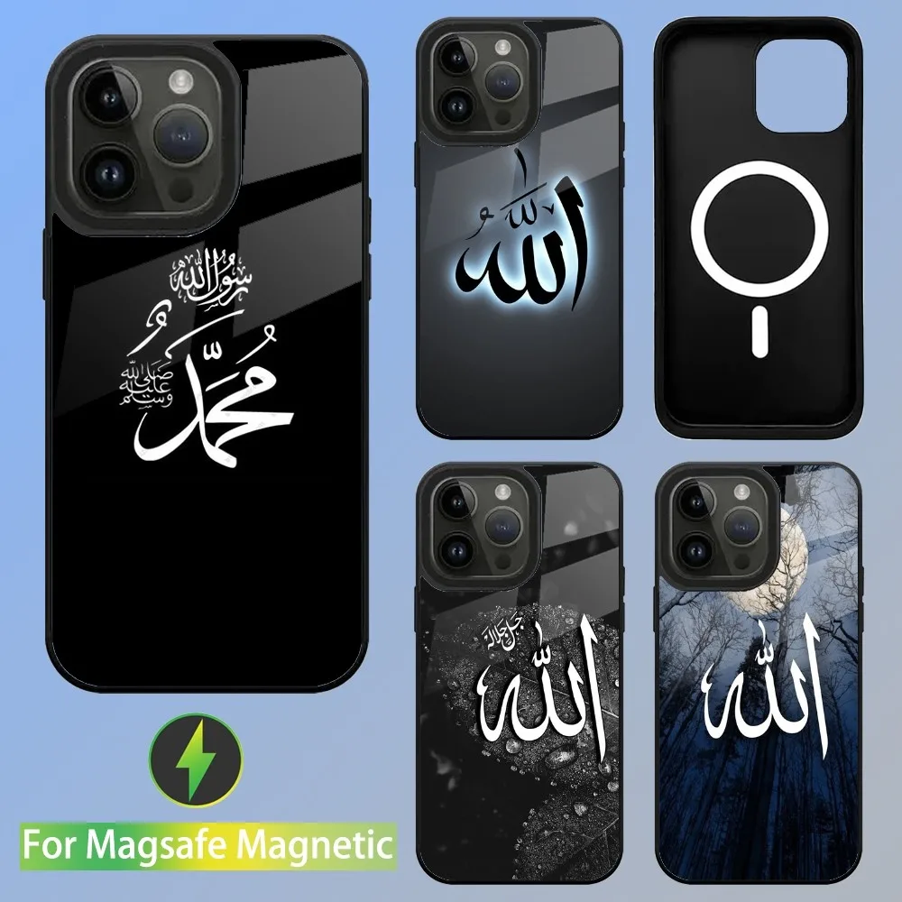 

Islam Lyrics Phone Case For iPhone 16,15,14,13,12,11,Plus,Pro,Max Mini Magsafe Magnetic Wireless Charging