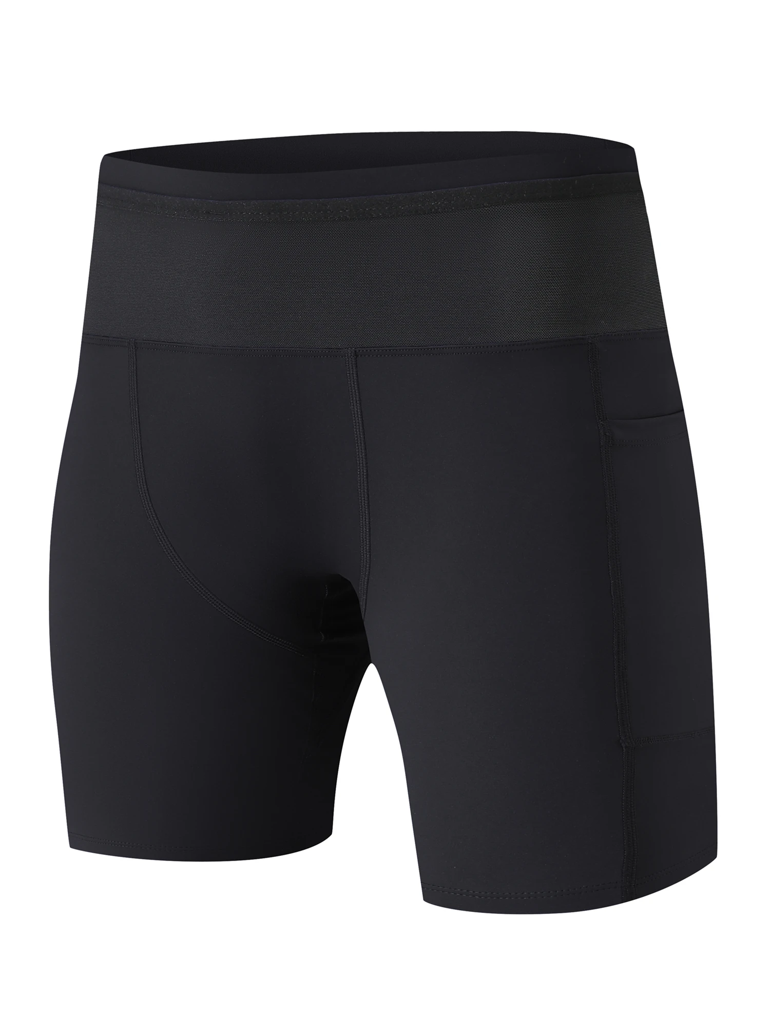 AliExpress Mens Compression Marathon Running Shorts 6 Pockets with Waist Pack Fitness Gym Yoga Cycling Sport Hiking Tights Shorts Quick Dry