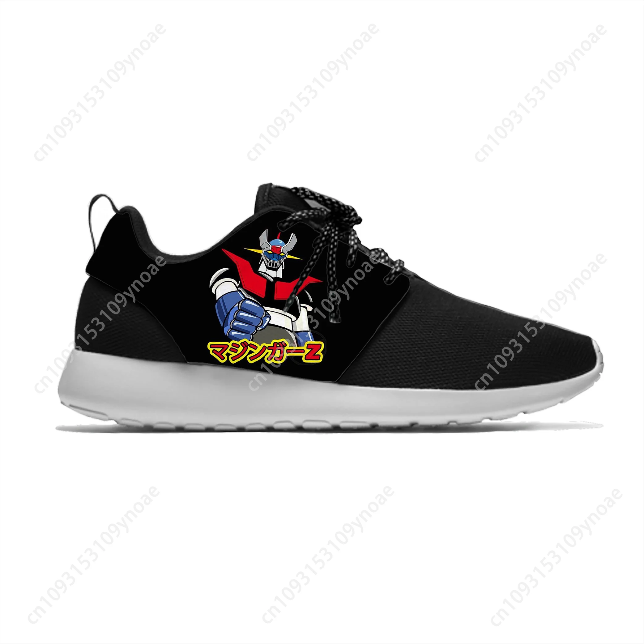 

Summer Hot Japanese Anime Manga Mazinger Z UFO Robot Sport Shoes Casual Breathable Lightweight Running Shoe Mens Womens Sneakers